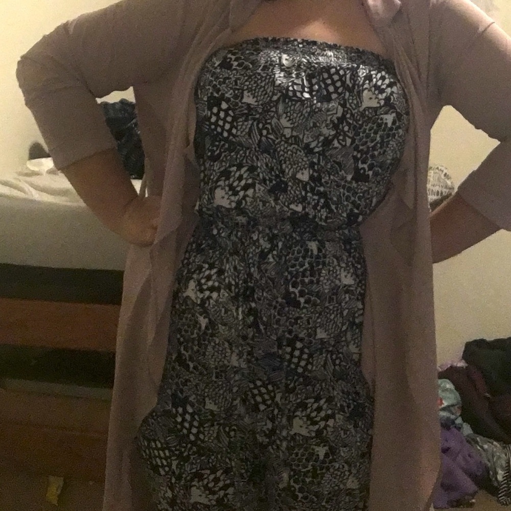 Lily Pulitzer for Target Jumpsuit sleeveless blue fish pattern
